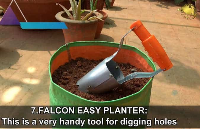 falcon easy soil plantar garden tool